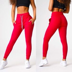Red NVGTN joggers / leggings